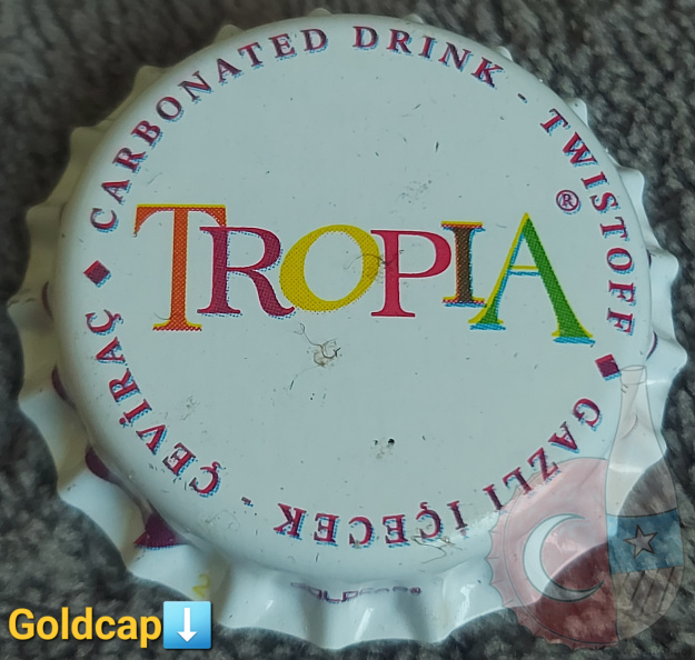 Tropia - Carbonated Drink Twist Off Gazlı İçecek Çevir Aç